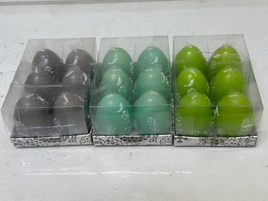 Egg Shaped Candles