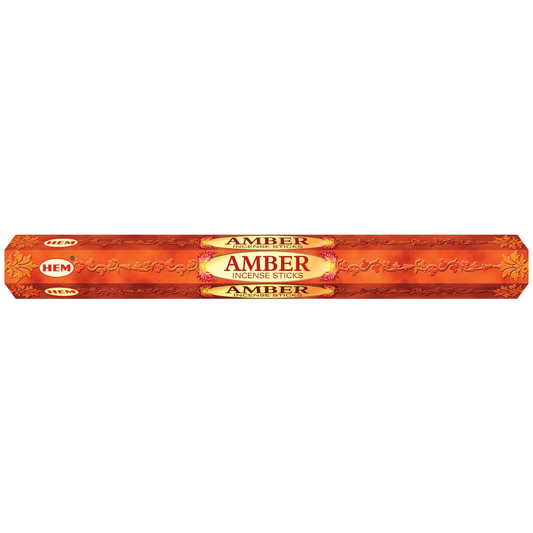 Hem incense stick tall - Amber