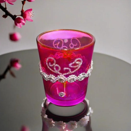 Pink Beads Holder