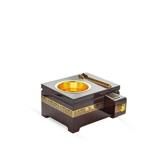 Wooden Burner with cache drawer