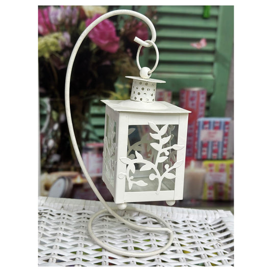 White Garden Lantern