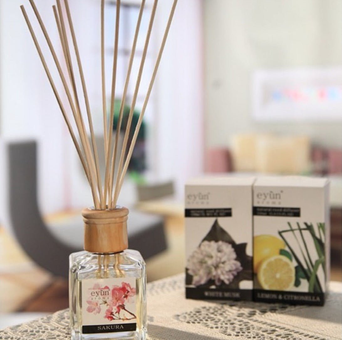 Cubicle Reed Diffuser - FEA - Far East Aroma - Diffusers - Eyun - Lebanon - aroma - essential oils - oil