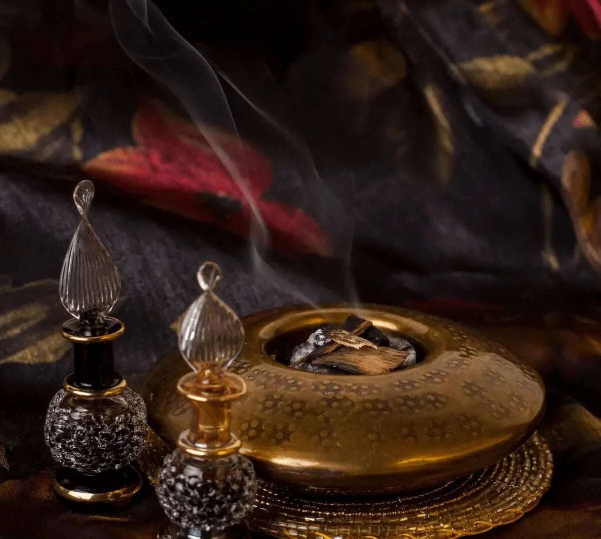 Oud and bakhour ritual